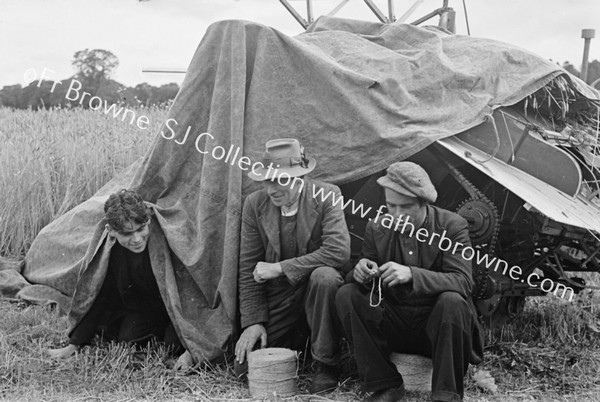 WORKERS RESTING